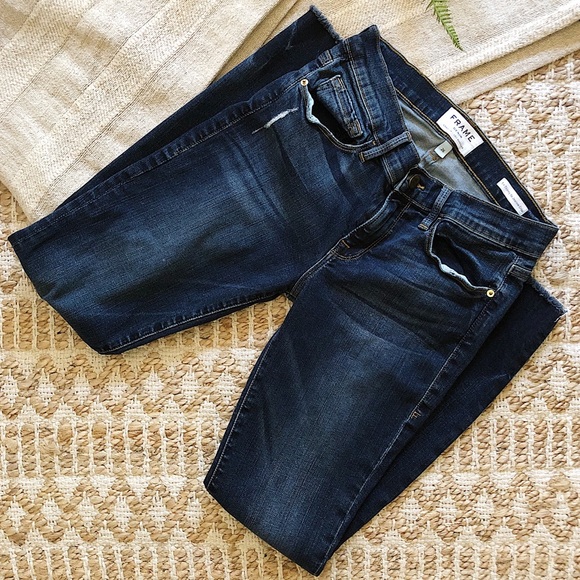 Frame Denim Denim - Frame Le Skinny De Jeanne Crop Jeans